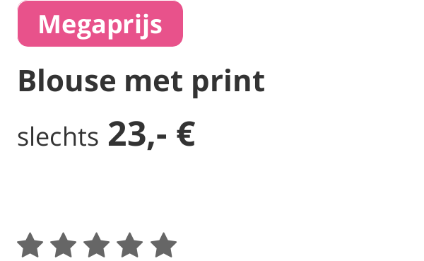 Onze favorieten