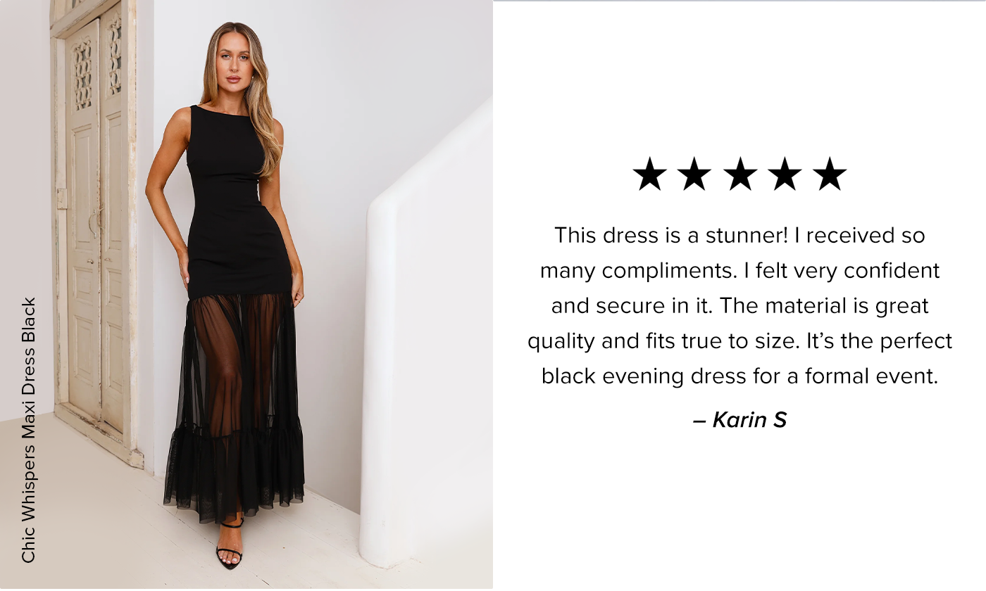 Shop Chic Whispers Maxi Dress