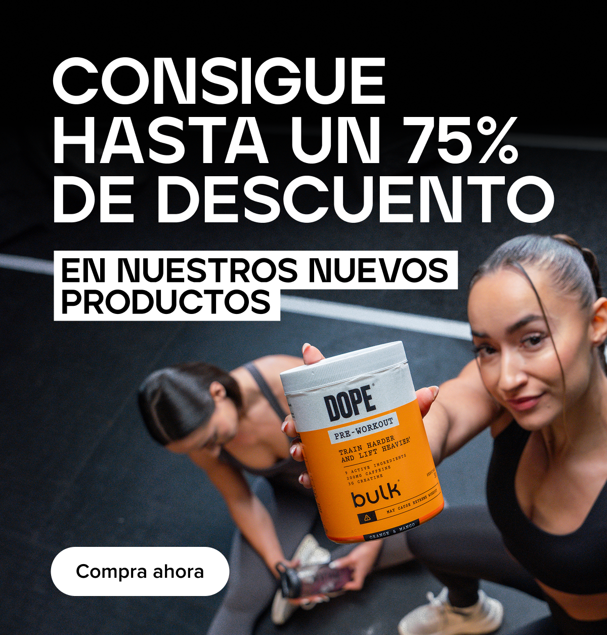 HASTA 75% DE DTO