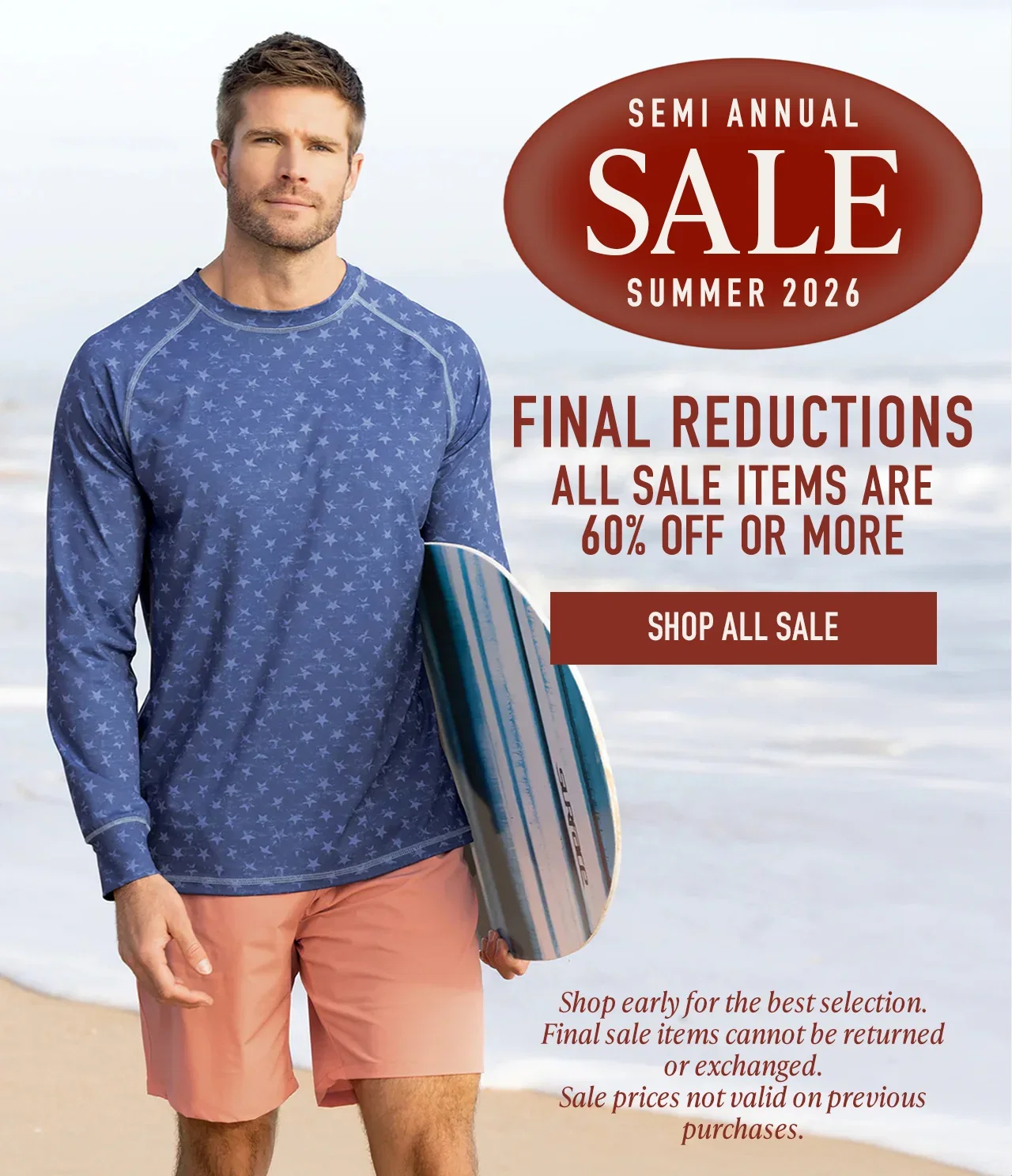 Summer Sale — Westport Lifestyle outdoor essentials at 60% off or more.