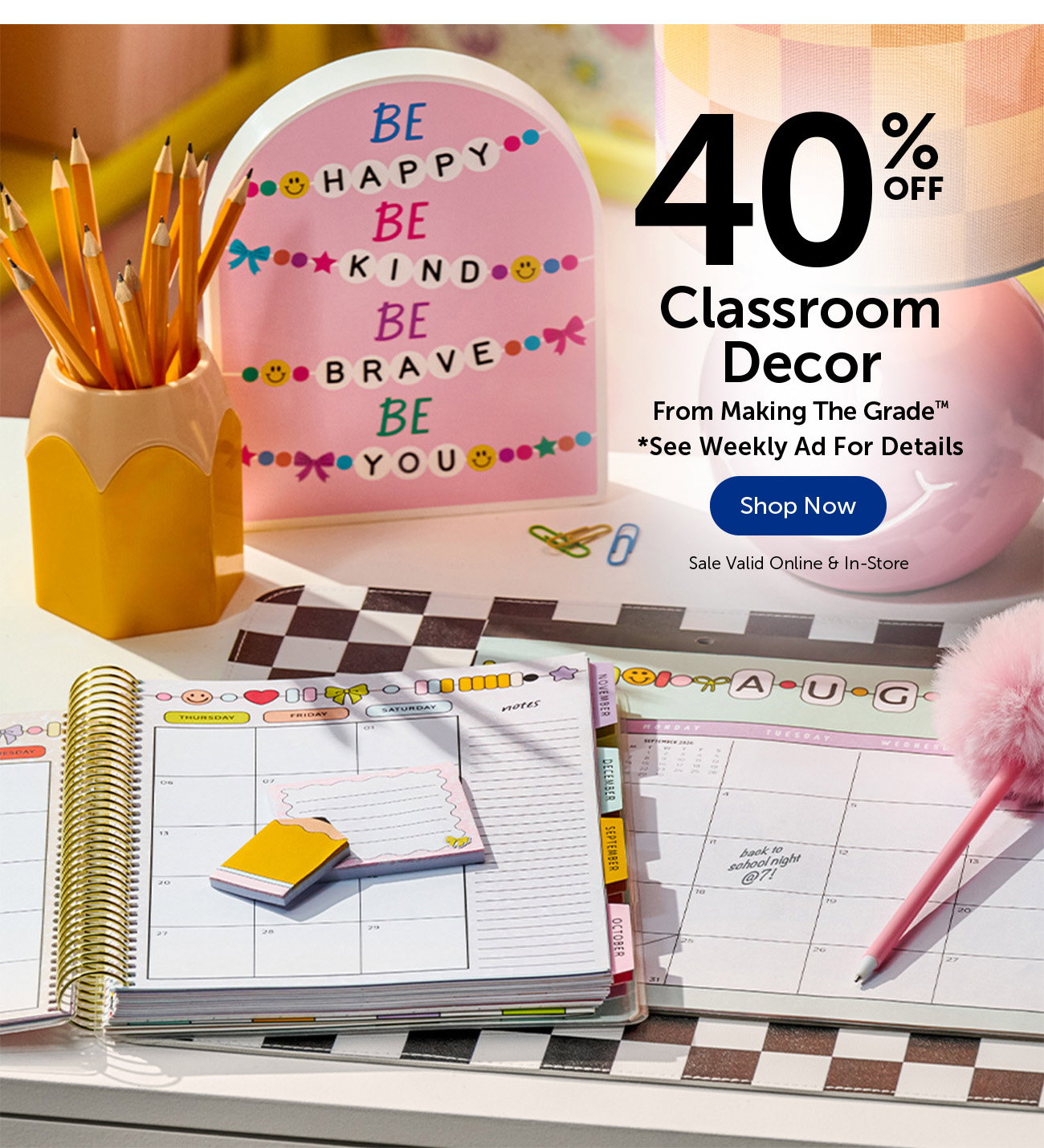 40% Off Classroom Decor - From Making The Grade™