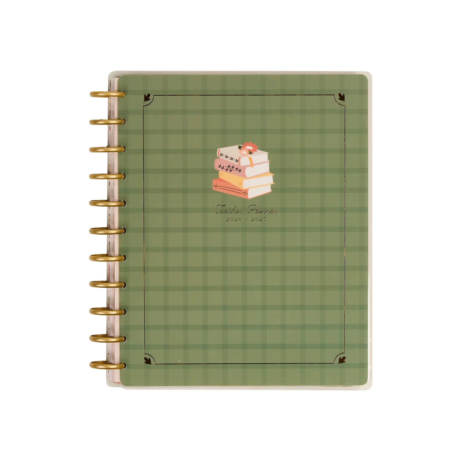 Image of 2026–2027 Reading Hour Customizable Teacher Planner - Big Teacher Layout - 12 Months