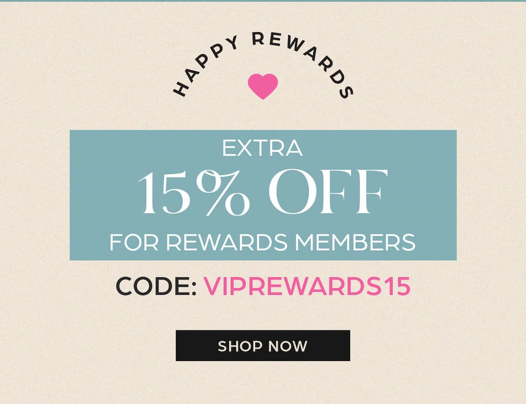 Extra 15% OFF Fore rewards members with code: VIPREWARDS15