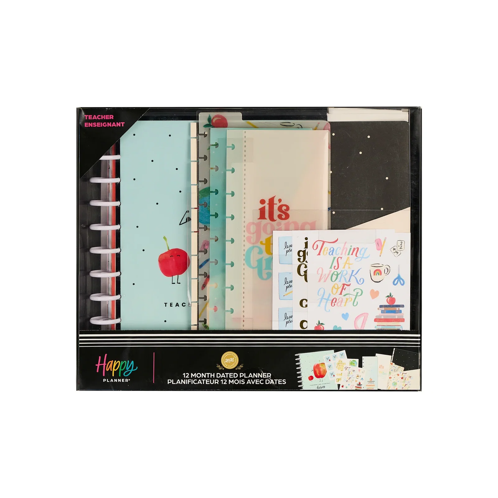 Image of 2026–2027 Bright Lessons - Big Teacher Planner Box Kit - 12 Months