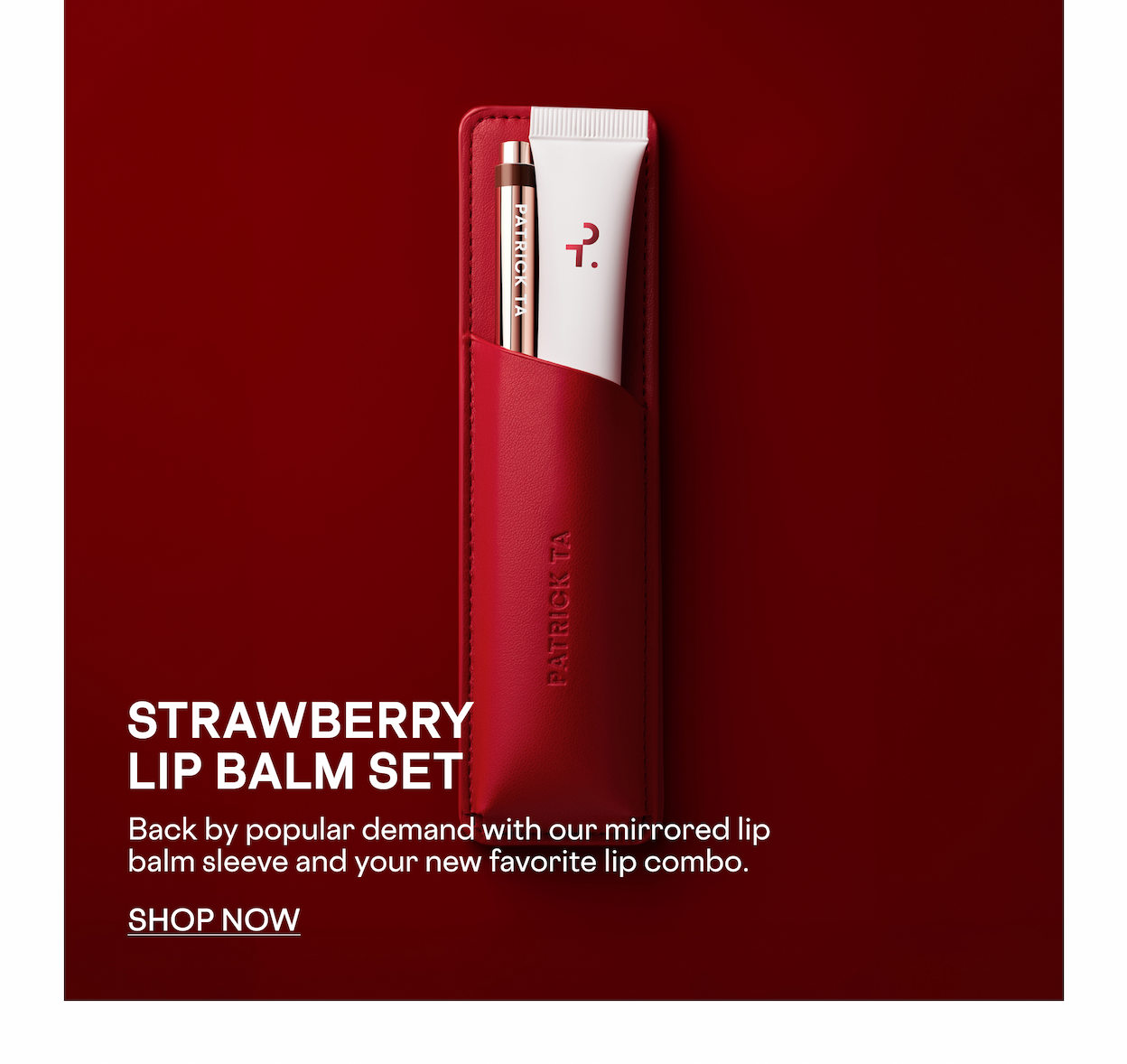 STRAWBERRY SHORTCAKE LIP BALM SET