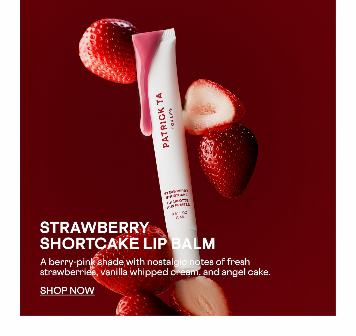 STRAWBERRY SHORTCAKE LIP BALM
