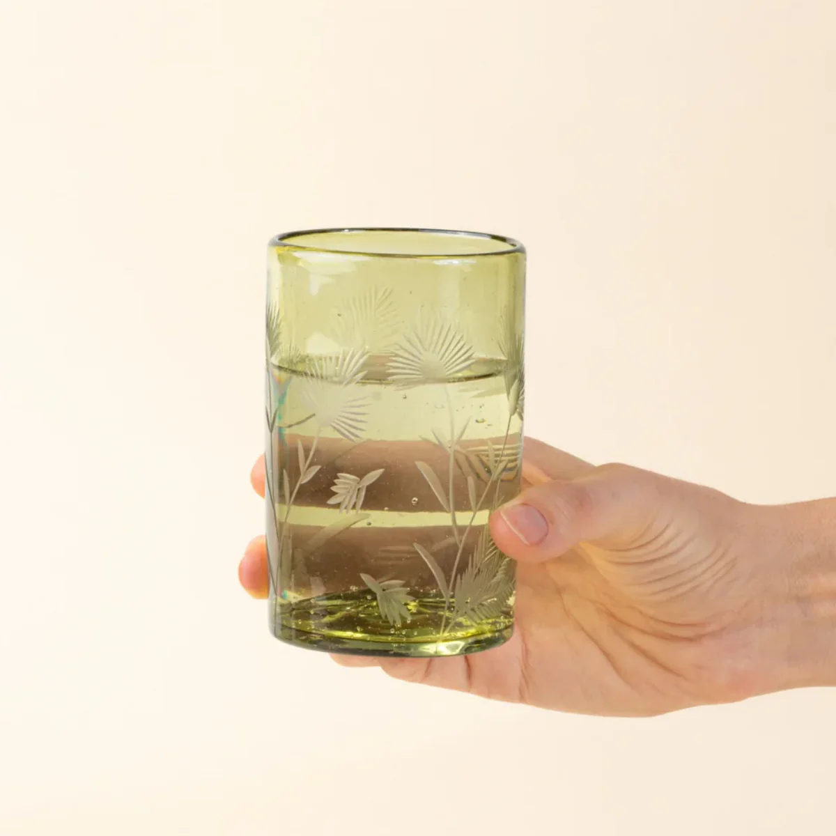 Image of Etched Thistle Recycled Tumbler