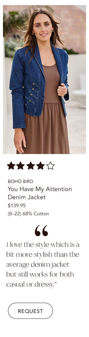 you have my attention denim jacket denim