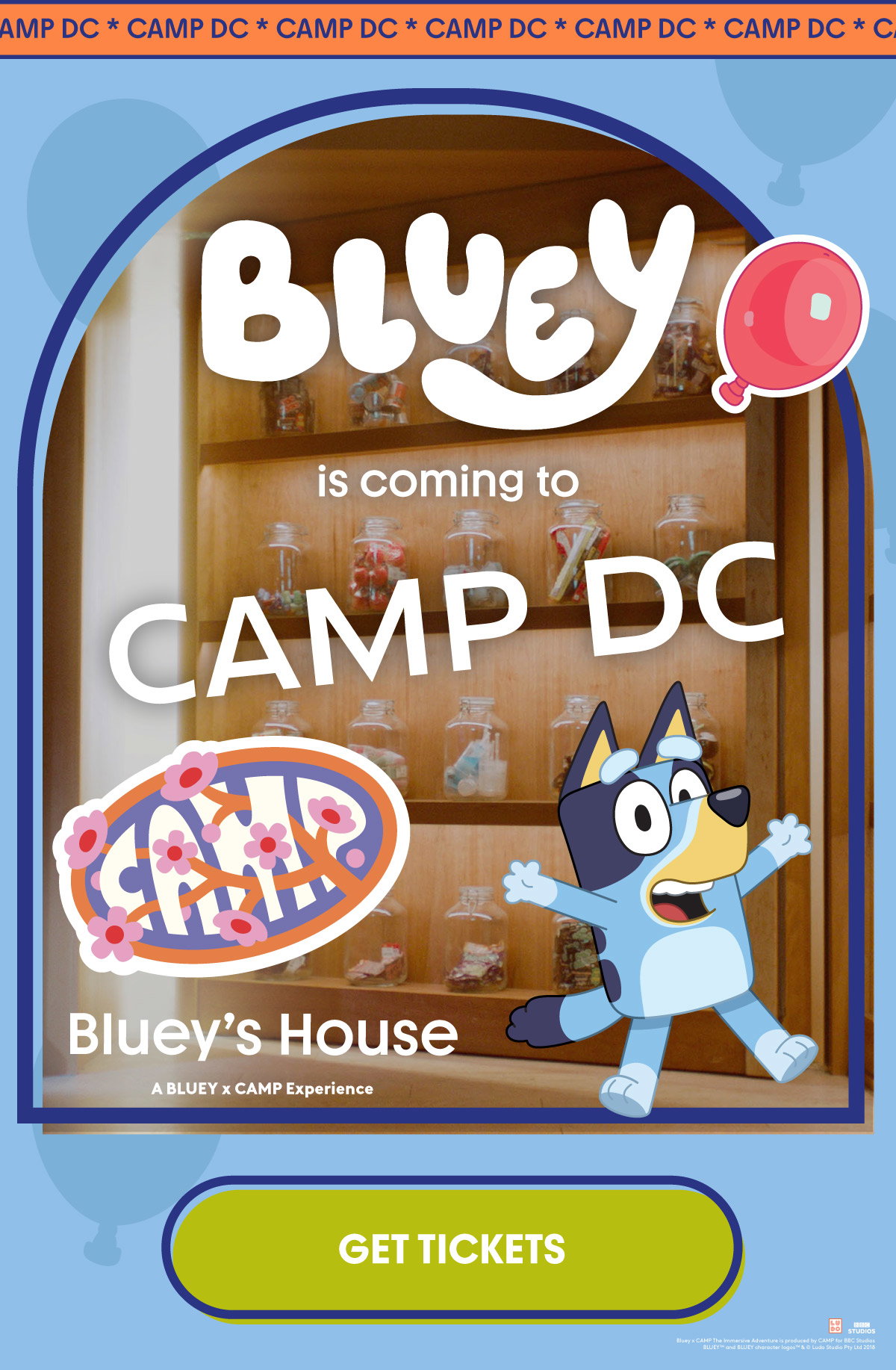 Bluey's House is coming to CAMP DC