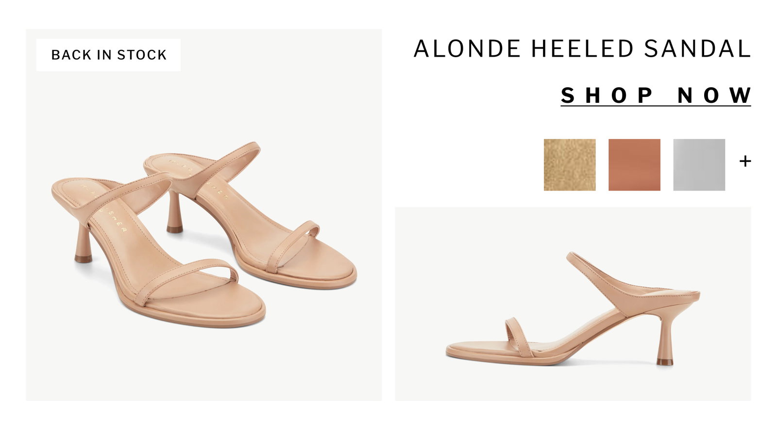 alonde heeled sandal SHOP NOW
