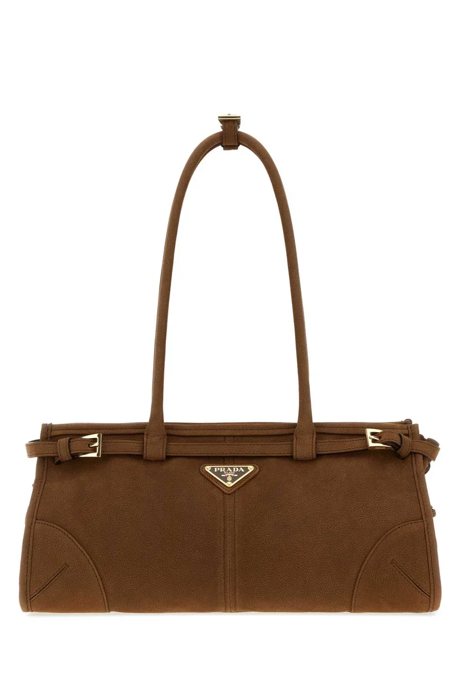 Prada Bonnie Shoulder Bag Brown