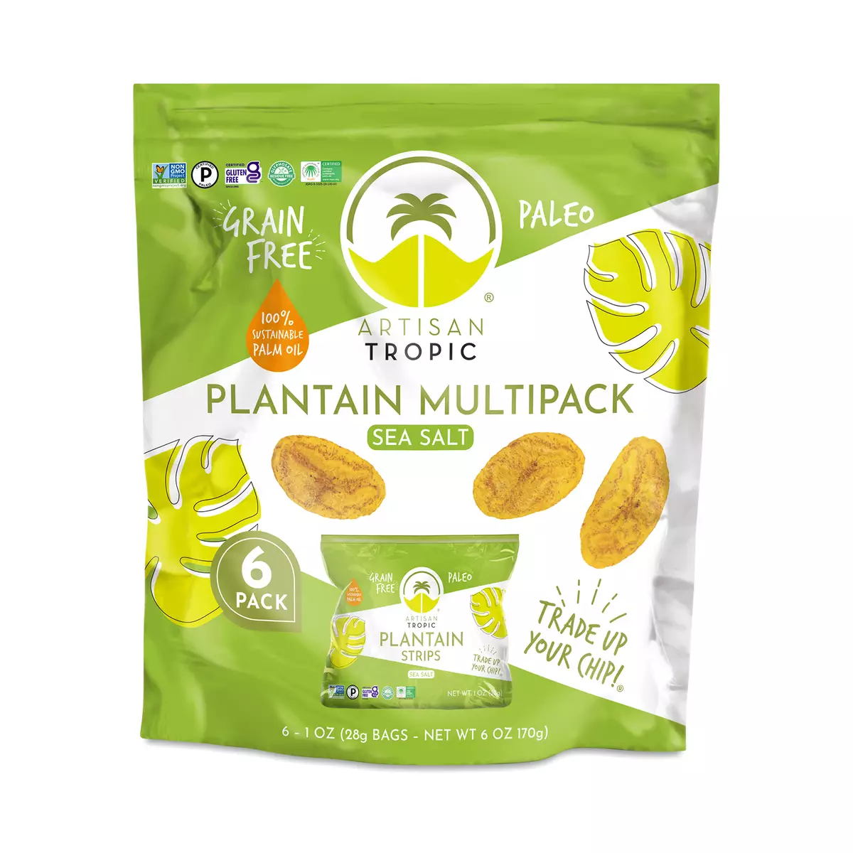 Plantain Strips, Sea Salt