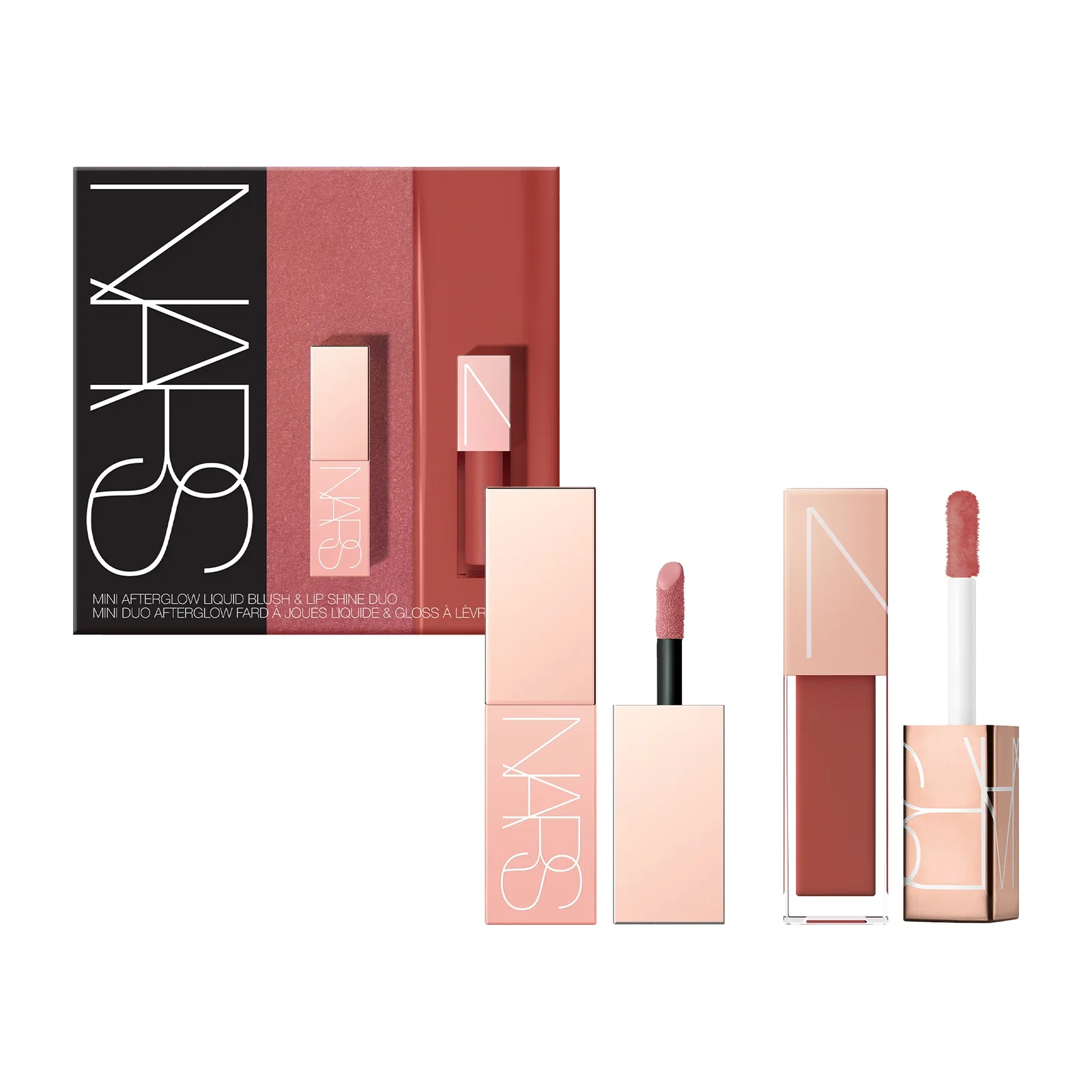 Image of Mini Afterglow Liquid Blush & Lip Shine Duo