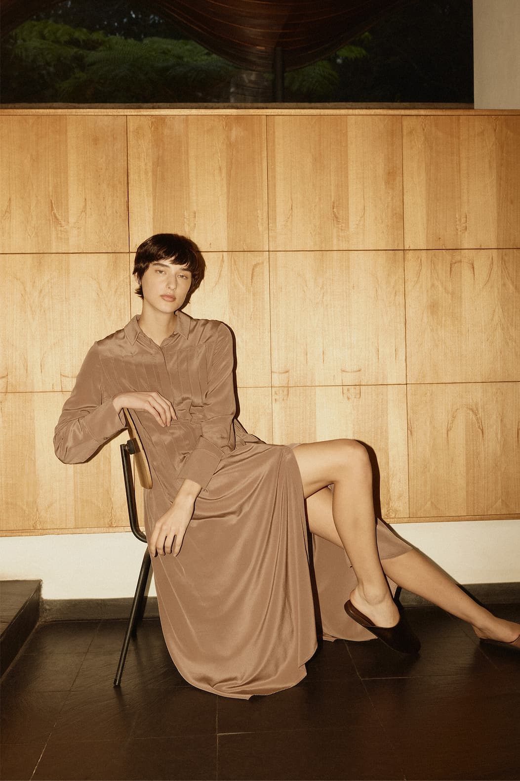 Jac + Jack Tea Dress - Biscuit