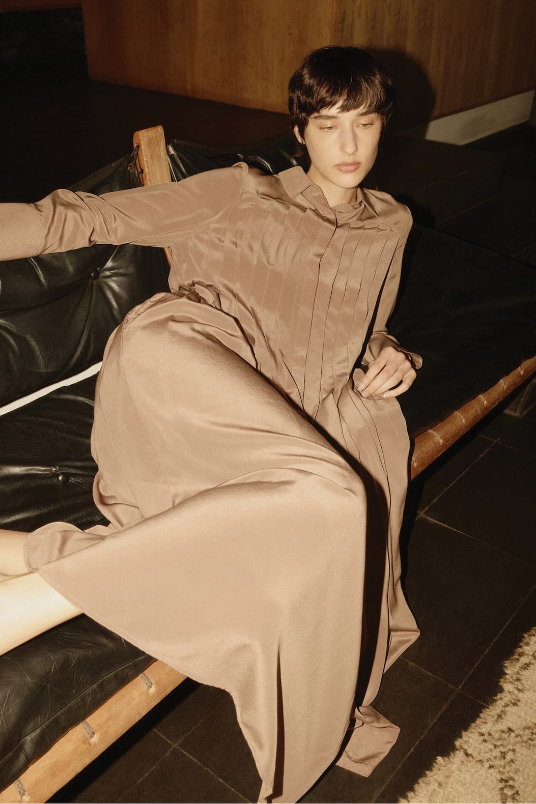 Jac + Jack Tea Dress - Biscuit