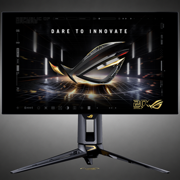 ASUS ROG Swift OLED PG27AQWP-G Edition 20, 27 Zoll WQHD Gaming Monitor, 720Hz, WOLED, G-SYNC Compatible