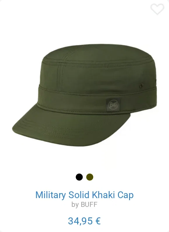 Military Solid Khaki Cap by BUFF