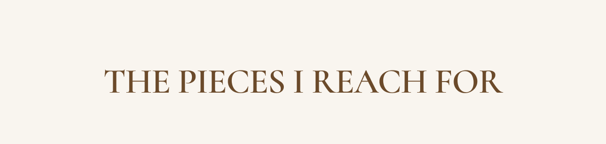 The Pieces I Reach For 