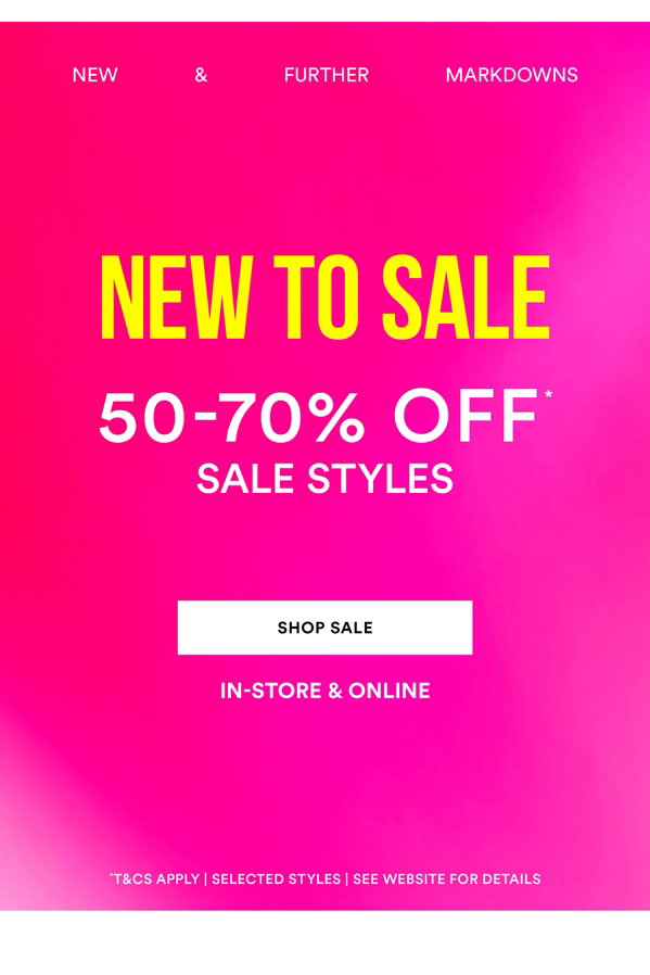 Shop End of Season Sale*