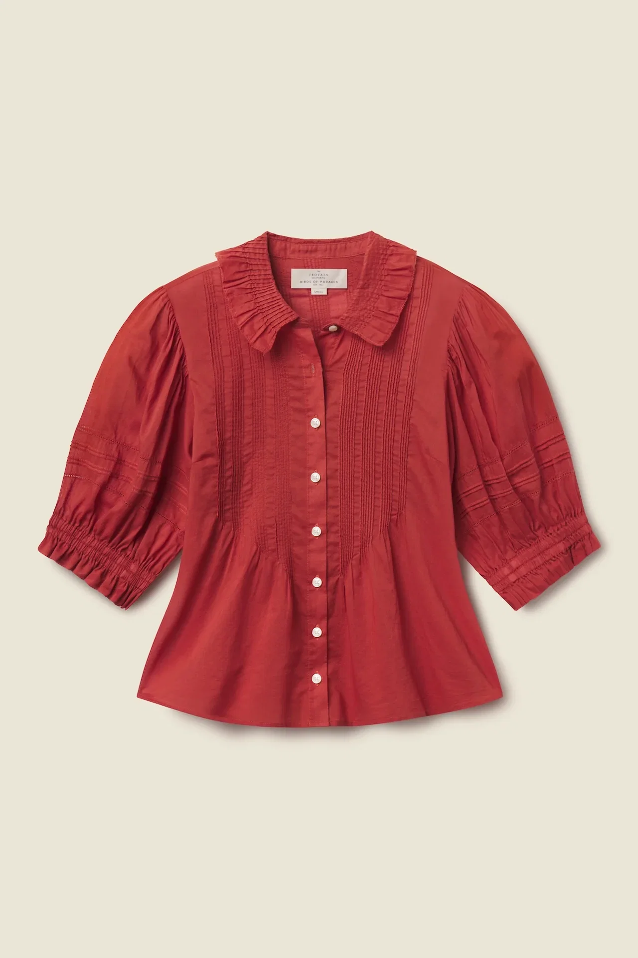 Image of Jess Blouse Rusty Orange