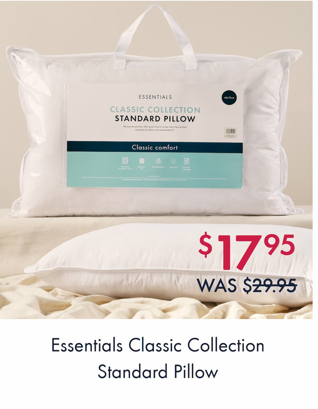 Classic Collection Standard Pillow