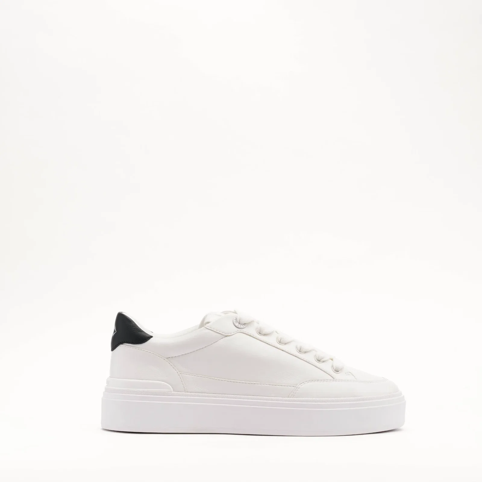Image of MALLET Lansbury Men's White Nappa Leather Trainers