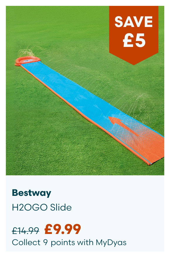 Bestway H2OGO 16'/4.88m Single Slide