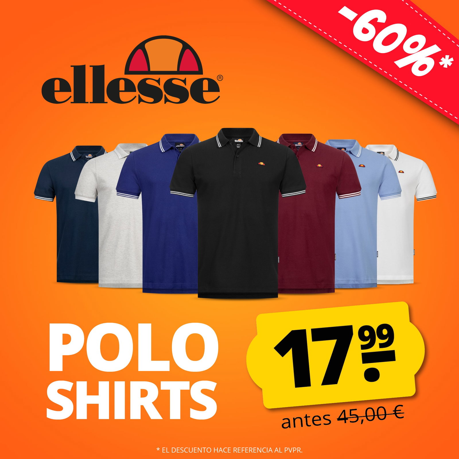 ellesse dioran twin tipped hombre polo