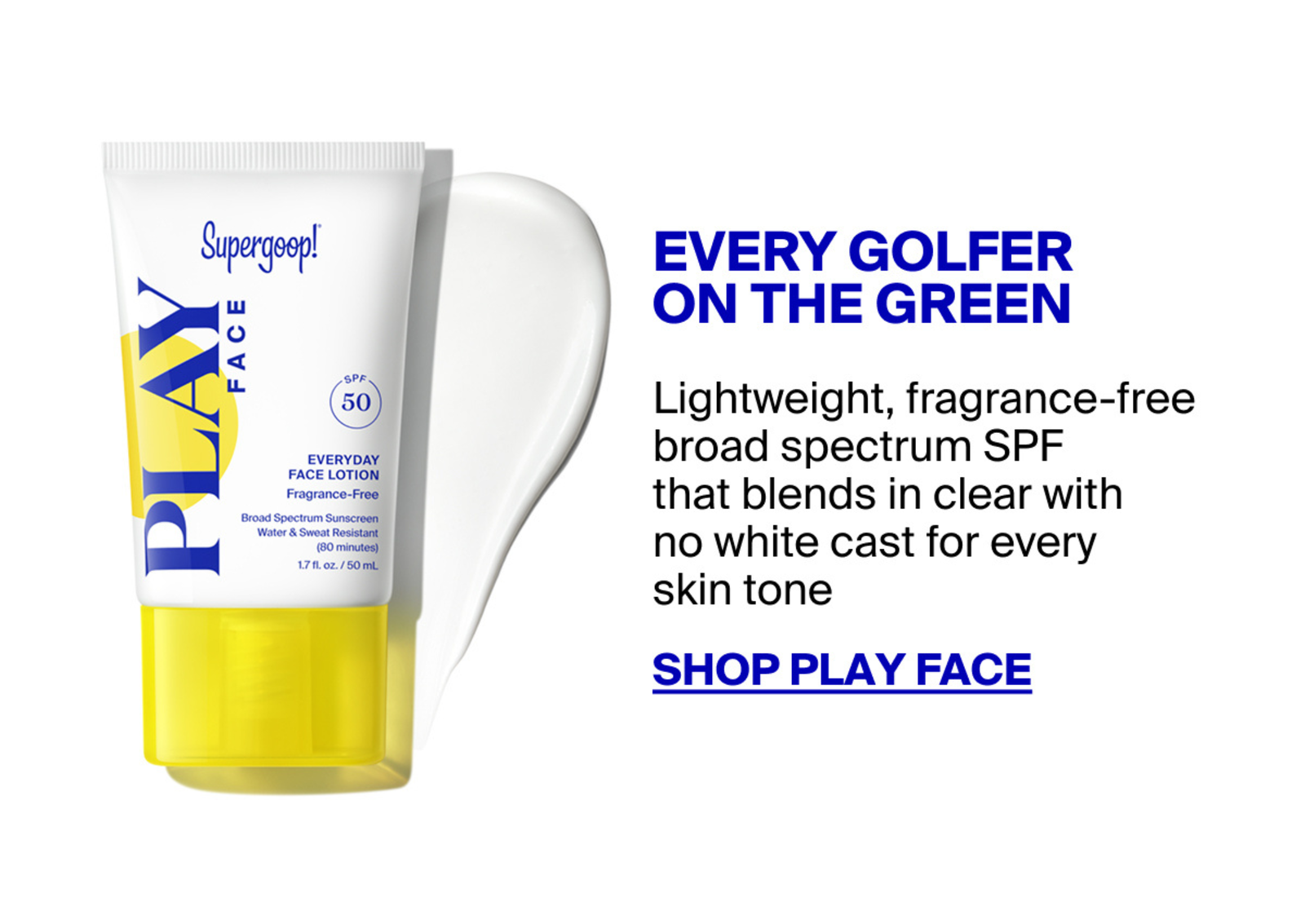 PLAY Face Lotion SPF 50