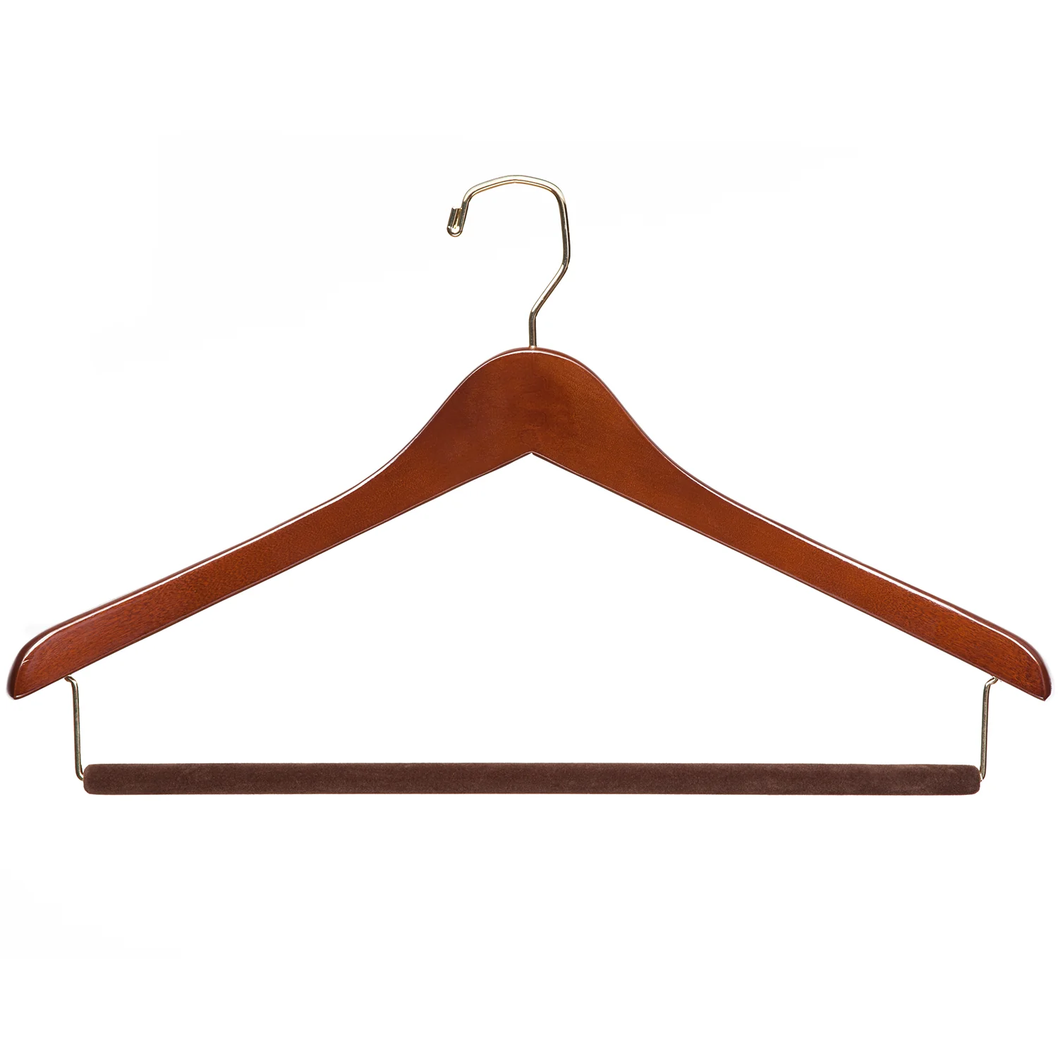 Image of Luxury Wooden Travel Hanger