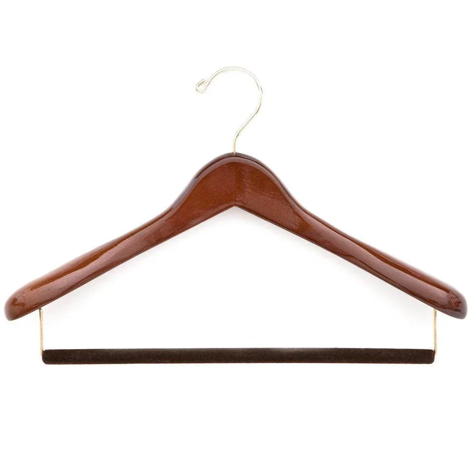Image of Luxury Wooden Suit Hanger