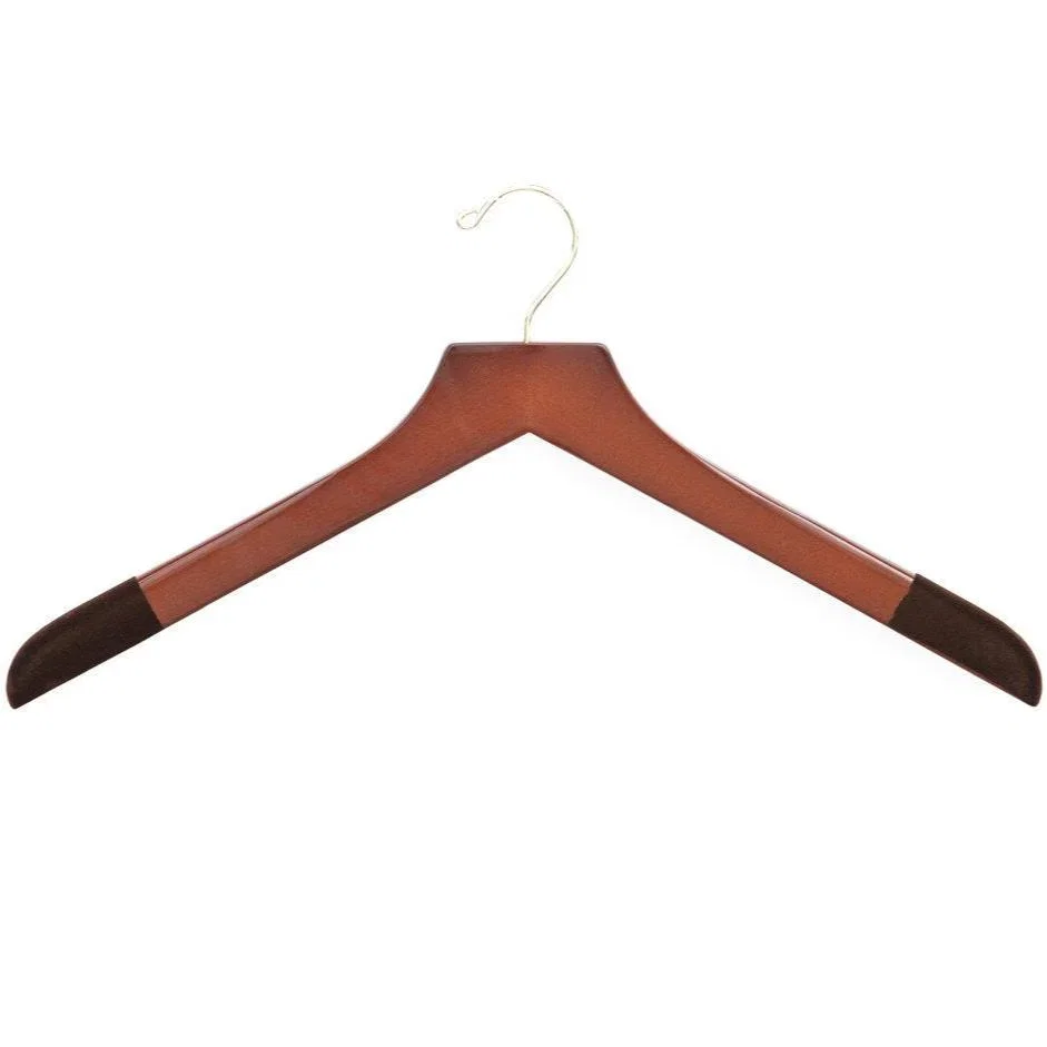 Image of Luxury Wooden Sweater and Polo Hanger
