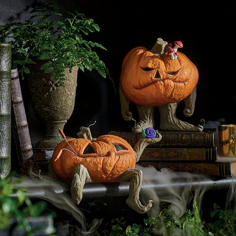 Peculiar Pumpkin Figure