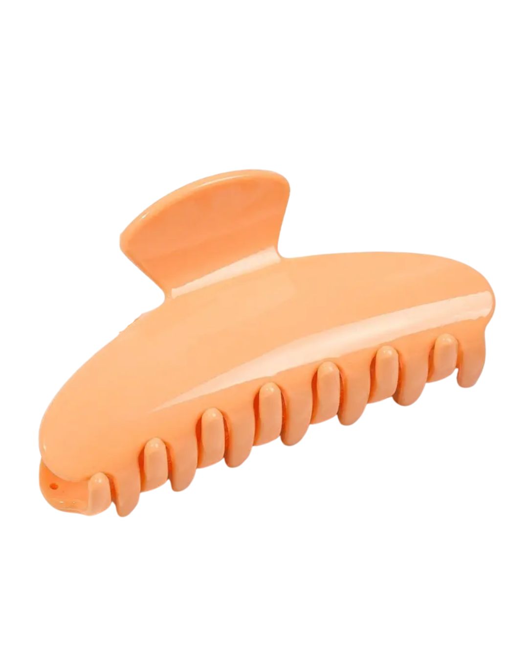Pastel Orange Claw Clip