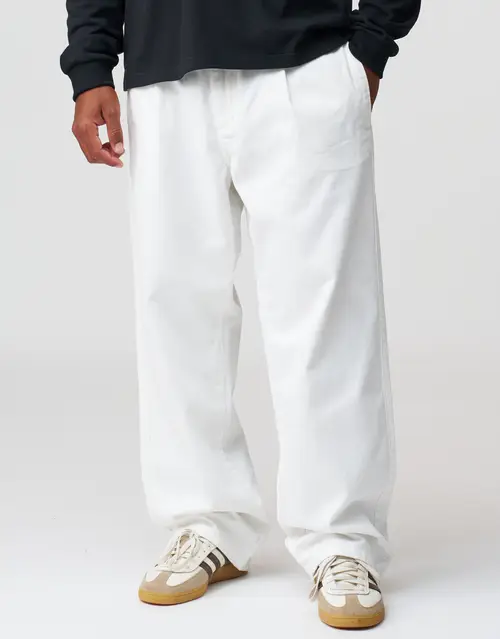 Baggy Fit Pleated Pants