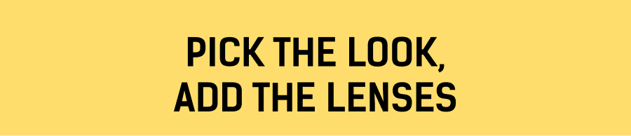 20% off Lenses for Designer Frames