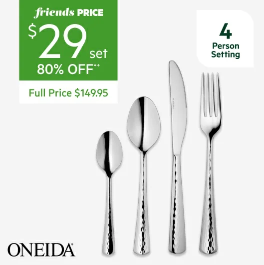 Oneida Etta 16 Piece Cutlery Set