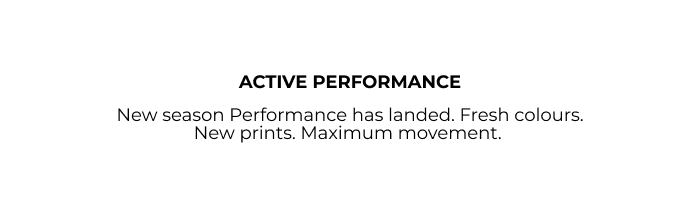 ACTIVE PERFORMANCE