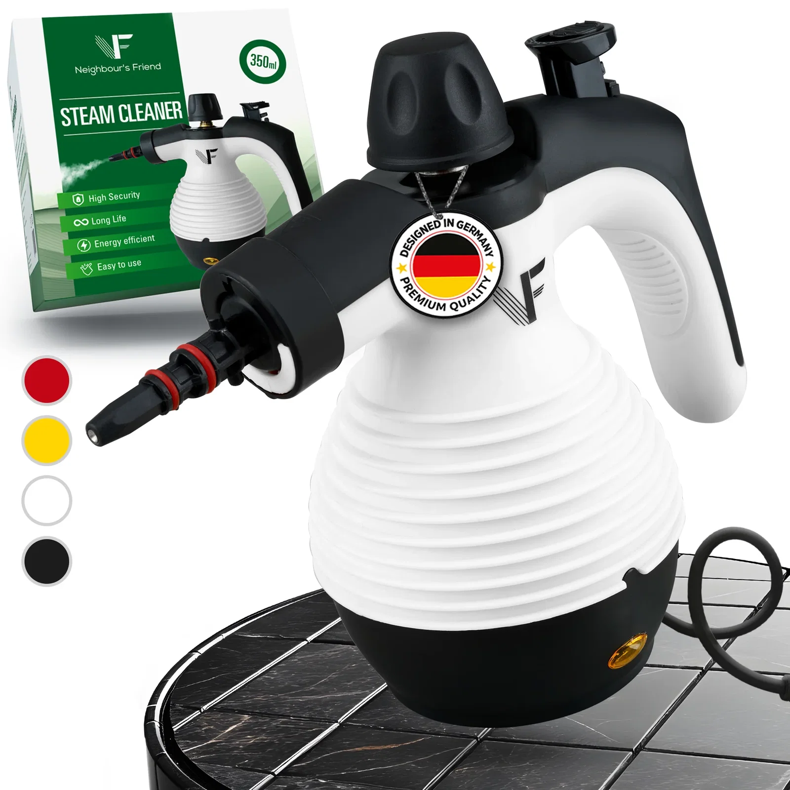 Image of Handstoomreiniger Inclusief 10 accessoires 