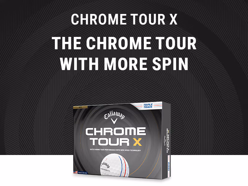 Chrome Tour X Golf Balls