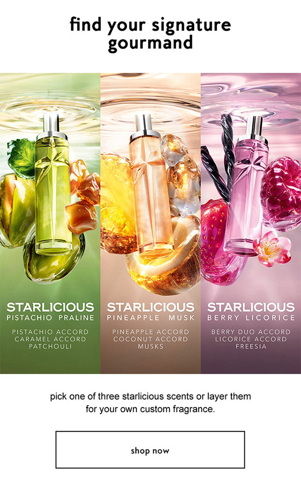 find your signature gourmand