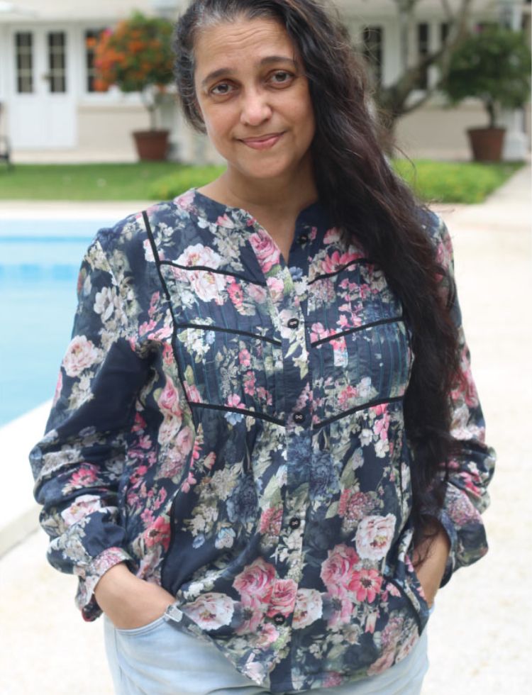 Designer Stitch Sewing Pattern Rian Blouse (PDF)