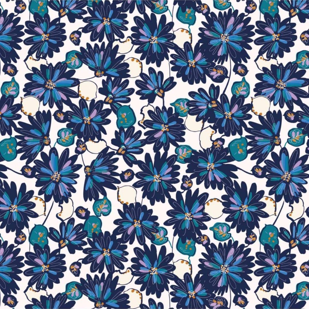 Minerva Exclusive Petal Party Cotton Sateen POD Fabric