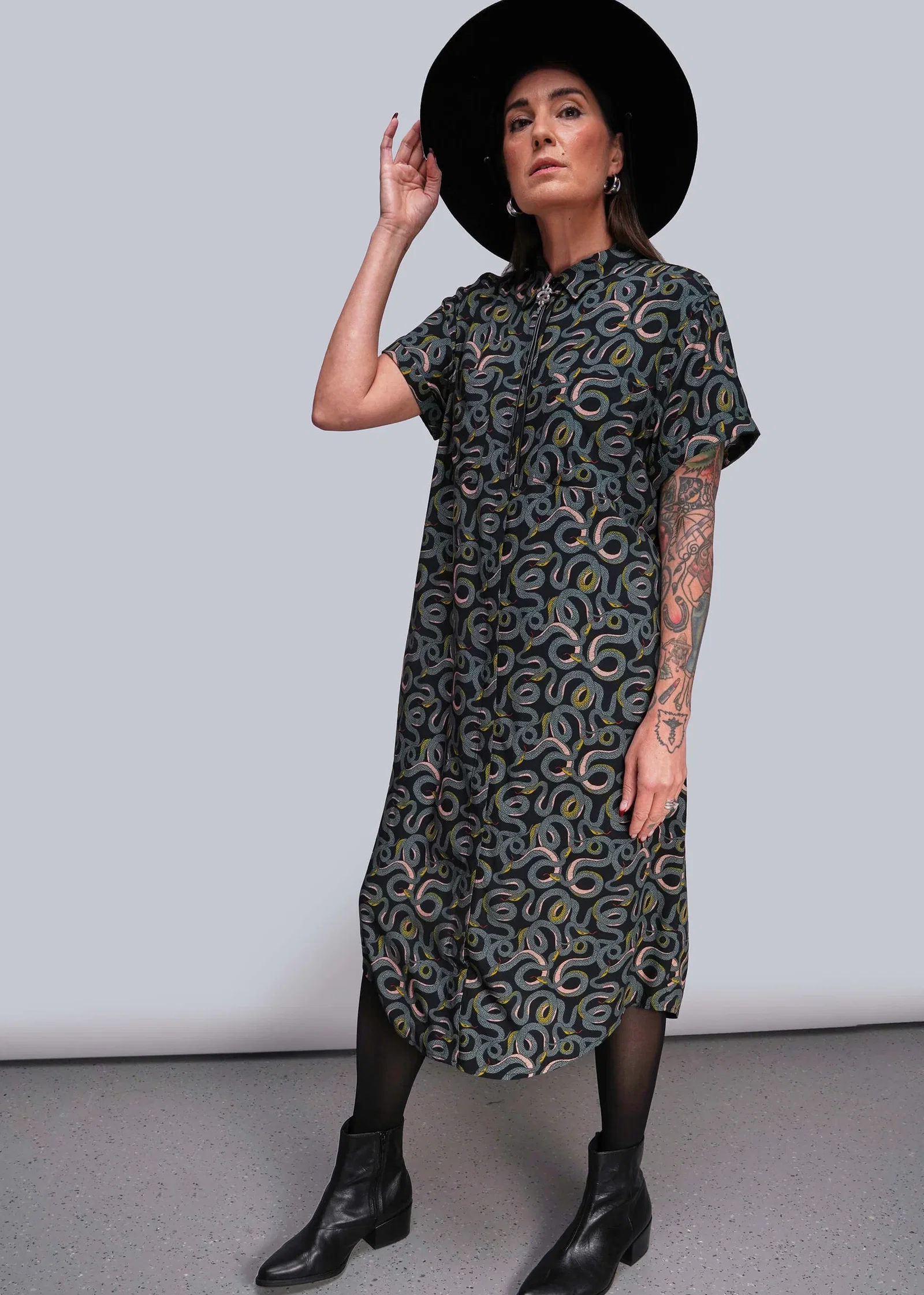 Image of The Empower Shirt Dress
