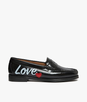 Easy Weejuns Penny Love Note