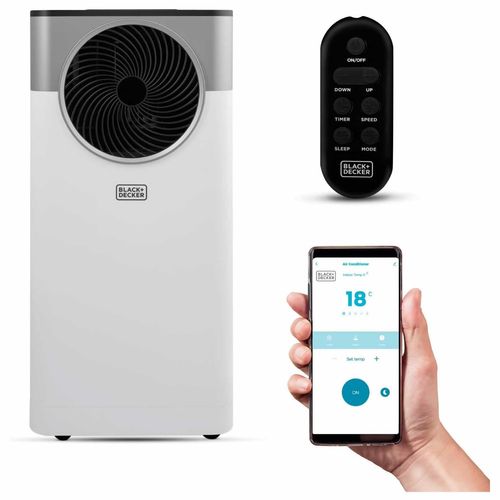 Black and Decker BXAC40033GB 7000BTU SMART 3-in1 Air Conditioner/Dehumidifier/Fan