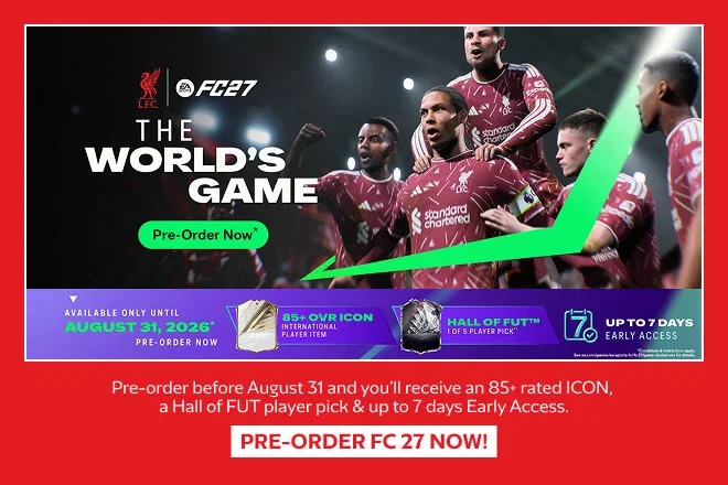 Pre-order FC 27 Now!