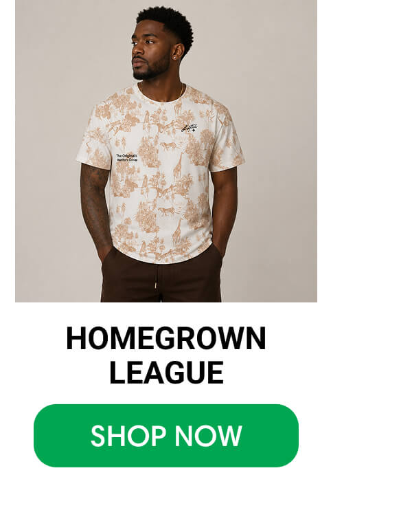 HOMEGROWN LEAGUE | SHOP NOW