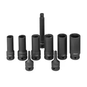 Image of MAFELL Set 9 Douilles de force 1/2" à encliqueter SR-ES - 095294