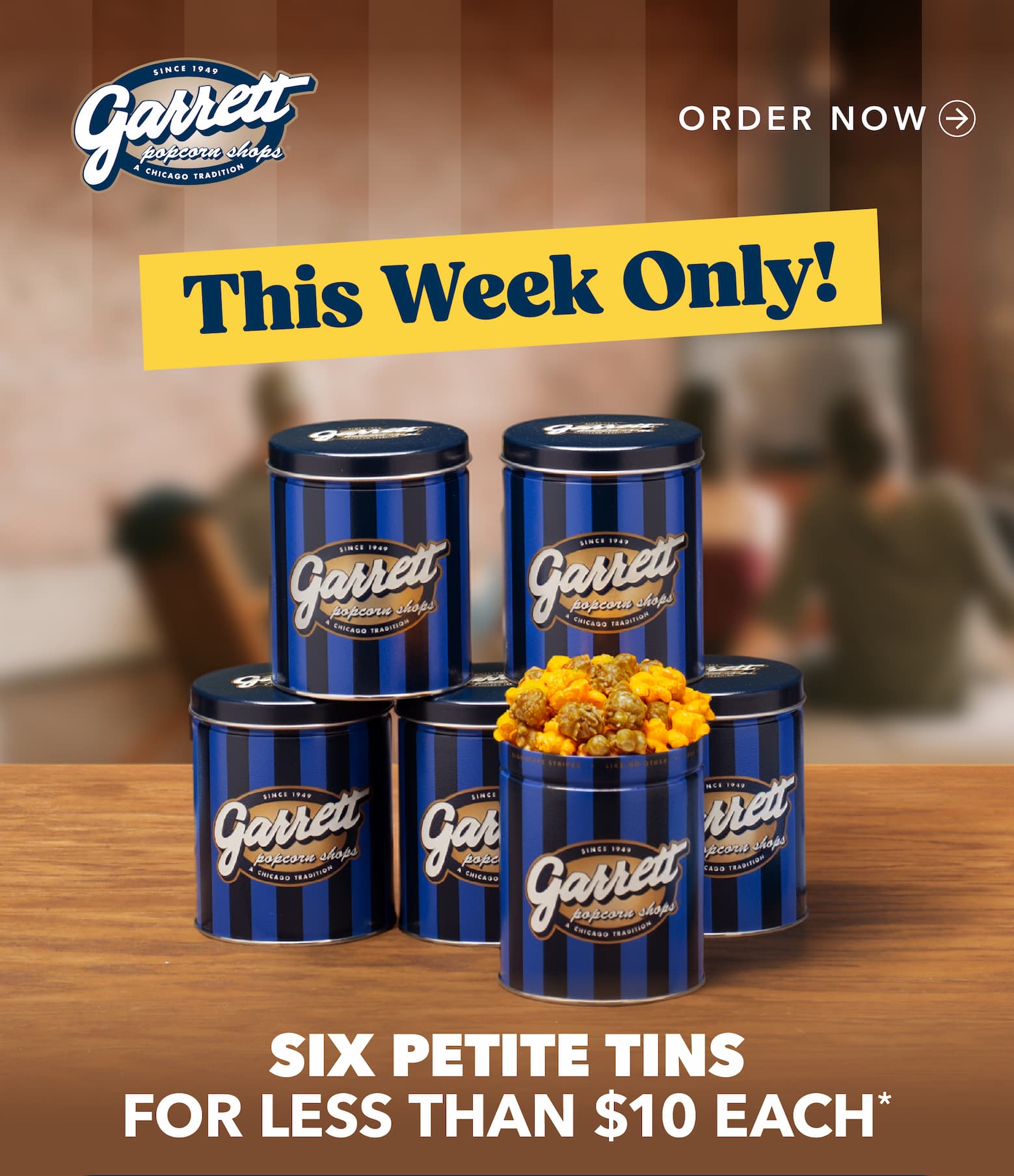 This Week Only! Six Petite Tins for less than $10 each